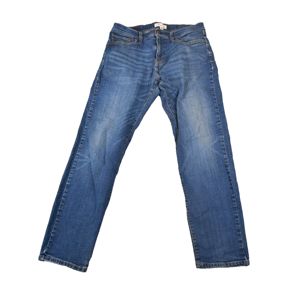 Lucky Brand Jeans Mens 33X32 (32x30 Actual) Straight Blue Denim
